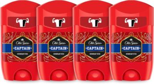 🐟 4 desodorantes en barra Old Spice Captain