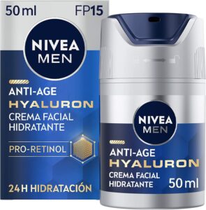 🐟 Crema hidratante antiedad Nivea Men Hyaluron