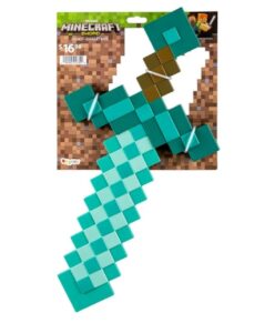 🗡️ Minecraft. Espada Diamante oficial. Arma de juguete de plástico.