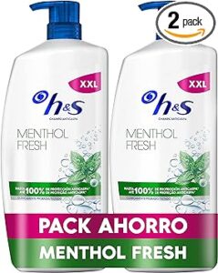 🐟 Pack de 2 botes de champú anticaspa H