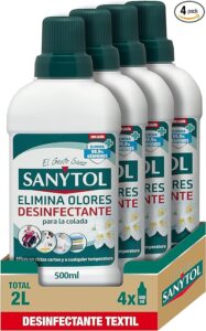 💫Sanytol – Desinfectante Textil, Elimina Gérmenes y Malos Olores de la Ropa Sin Lejía 