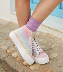 🌈 D. Franklin. Zapatillas de bota monísimas y baratitas.