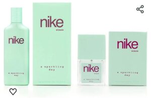 🤩 Nike A Sparkling Day. Colonia deujer. Pack de 2 en formato de 75ml y 30ml.