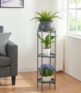 🌱 Soporte para plantas con 2 estantes y 1 macetero extraíble. Muy bonito para poner en cualquier rincón.