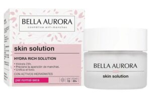 ✨ Bella Aurora Hydra Rich. Crema facial de día con 24h de hidratación intensiva.