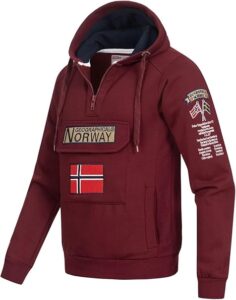 🐟 Sudadera con capucha Geographical Norway