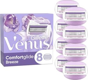 🐟 Pack de 8 cuchillas de recambio Gillette Venus Comfortglide Breeze