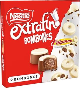 💫NESTLE Extrafino bombones de chocolate con leche Filipinos Estuche 113g 💫