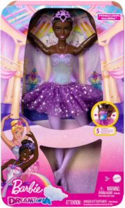 🐟 Muñeca Barbie Dreamtopia Bailarina con luces