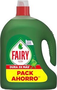 💫Fairy Ultra Original Líquido Lavavajillas 2500ML Fórmula Efectiva Que Deja Los Platos Relucientes, Impresionante Poder Antigrasa 💫