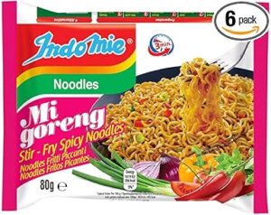 💫Indomie Fideos instantáneos, Mi Goreng Pedas, picante 