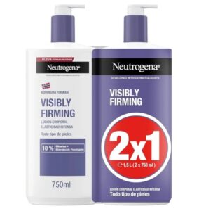 🌟 Neutrogena Fórmula Noruega. Loción reafirmante con glicerina y minerales de Procolageno. Set de 2.