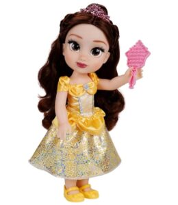 🌟 Disney Princesas. Muñeca preciosa de Bella grande, de 38cm.