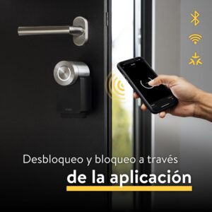 🐟 Cerradura inteligente Nuki Smart Lock Pro (4.ª generación) con WiFi y Matter para acceso remoto