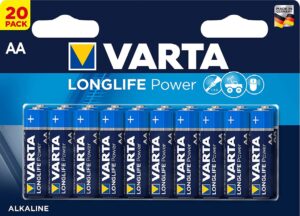 🐟 20 pilas Varta Pila Longlife Power AA