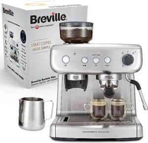 🐟 Máquina automática de café expreso Breville Barista Max