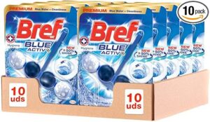 💫Bref Blue Activ Cloro Cesta WC (pack de 10 unidades) 💫