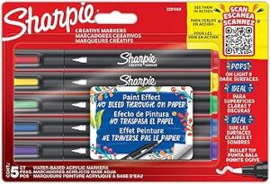 🐟 Estuche de 5 rotuladores acrílicos Sharpie