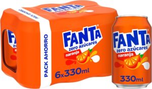 💫Fanta Naranja Zero Azúcares 