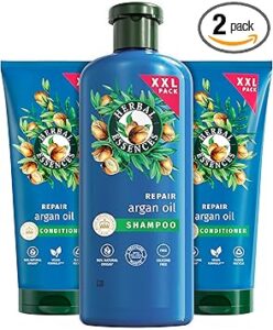 🐟 Pack de champú   acondicionador Herbal Essences Repair con aceite de argán