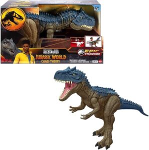 🐟 Figura de acción Mattel Jurassic World: Teoría del Dinocaos Netflix 