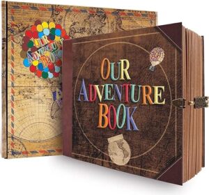 💫Our Adventure Book scrapbook, 146 Páginas album fotos para pegar y escribir 💫