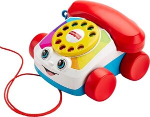 💫Fisher-Price Teléfono Carita Divertida, Juguete Educativo bebé  1 año (Mattel FGW66) 💫