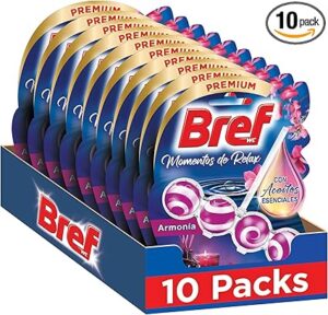 💫Bref Momentos De Relax Armonía Cesta Wc (Pack De 10 Unidades)