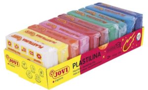🤩 Jovi. Set de 10 plastilinas pequeñas en colores surtidos.