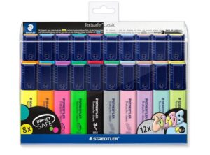 🌈 Staedler. Set de 20 marcadores fluorescentes.