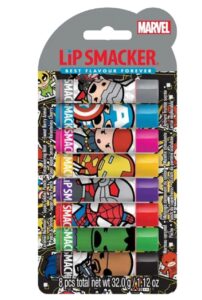 ⚡ Lip Smacker Marvel Collection. Set de 8 bálsamos labiales para peques. Hidratan y refrescan.