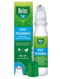 🆒 Relec Post Picaduras Roll-On. Alivia eficazmente el picor producido por plantas e insectos.