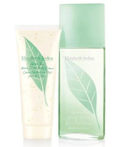 🍃 Elizabeth Arden Green Tea. Set regalo con perfume con esencias naturales y crema con gotas de miel.