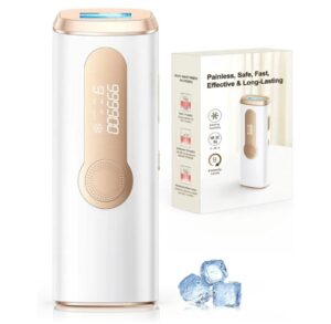 ⚡ Depiladora laser IPL con refrigeración. Función 3 en 1, 9 niveles de energía, 999,000 Flashes.