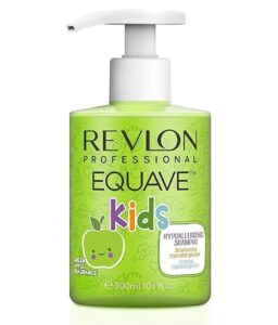 🍏 Revlon Professional Equave Kids. Champú acondicionador para niños, con aroma a manzana verde y sin sulfatos.q