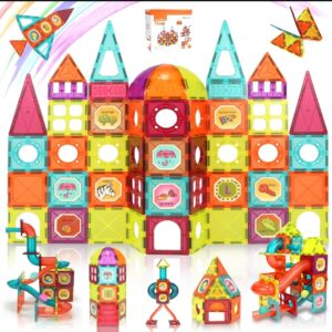 🐟 Juego de construcción con 120 piezas magnéticas