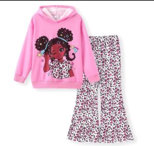 😀 PATPAT Conjuntos de ropa para niñas,Talla 5 a 12 años.