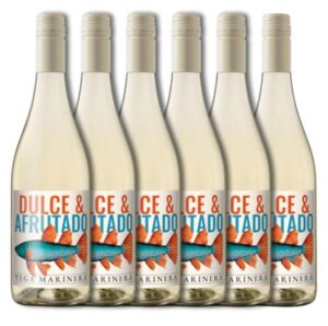 🍷 VEGA MARINERA Blanco Dulce Afrutado, 6 botellas x 750 ml, Total 4500 ml