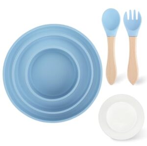 🍽️ Mulaibdin 3 Piezas vajilla para bebé