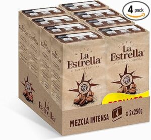💫La Estrella Café Molido de tueste natural y torrefacto 