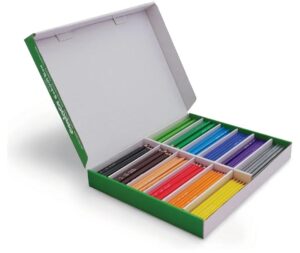 🌈 Carioca. Caja con 288 lápices de colores con mina super resistente.