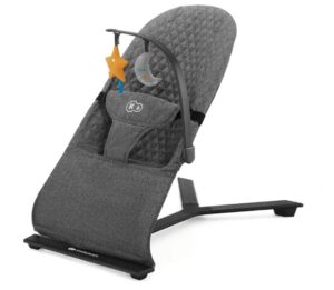 👶🏻 Kinderkraft Mimi. Hamaca de bebe desde el nacimiento. Con plegado compacto, reclinable con una sola mano y arco de juguetes.