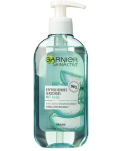 🟢 Garnier Esquí Nactive. Gel notificante c9 extracto de aloe para pieles normales y mixtas.