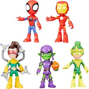 💥 Pack de 5 figuras Spidey and his Amazing Friends