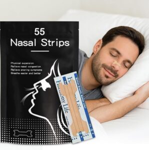 💥 55 tiras nasales anti ronquidos