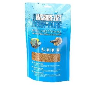 🐟 MICROBE-LIFT Resin-Pure – Resina de Cama Mixta/descalcificador Completo – Elimina eficazmente Incluso los residuos más Finos de silicato, nitrato y TDS del Agua.