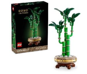 🎍 LEGO Botanical Bambú de la Suerte Planta Artificial de Interior