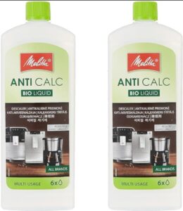 🐟 2 botellas de descalcificador Melitta Anti Calc