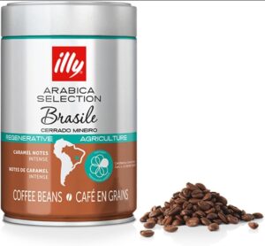 🐟 Café en grano illy Arabica Selection Brasil Cerrado Mineiro 250g
