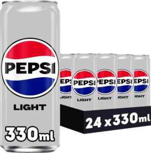 🐟 24 latas de Pepsi Light